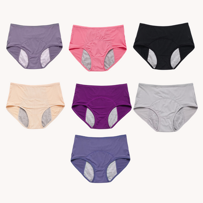 Mutande per incontinenza (confezione da 7) – flusso moderato + Sacchetto per il lavaggio in omaggio 🎁